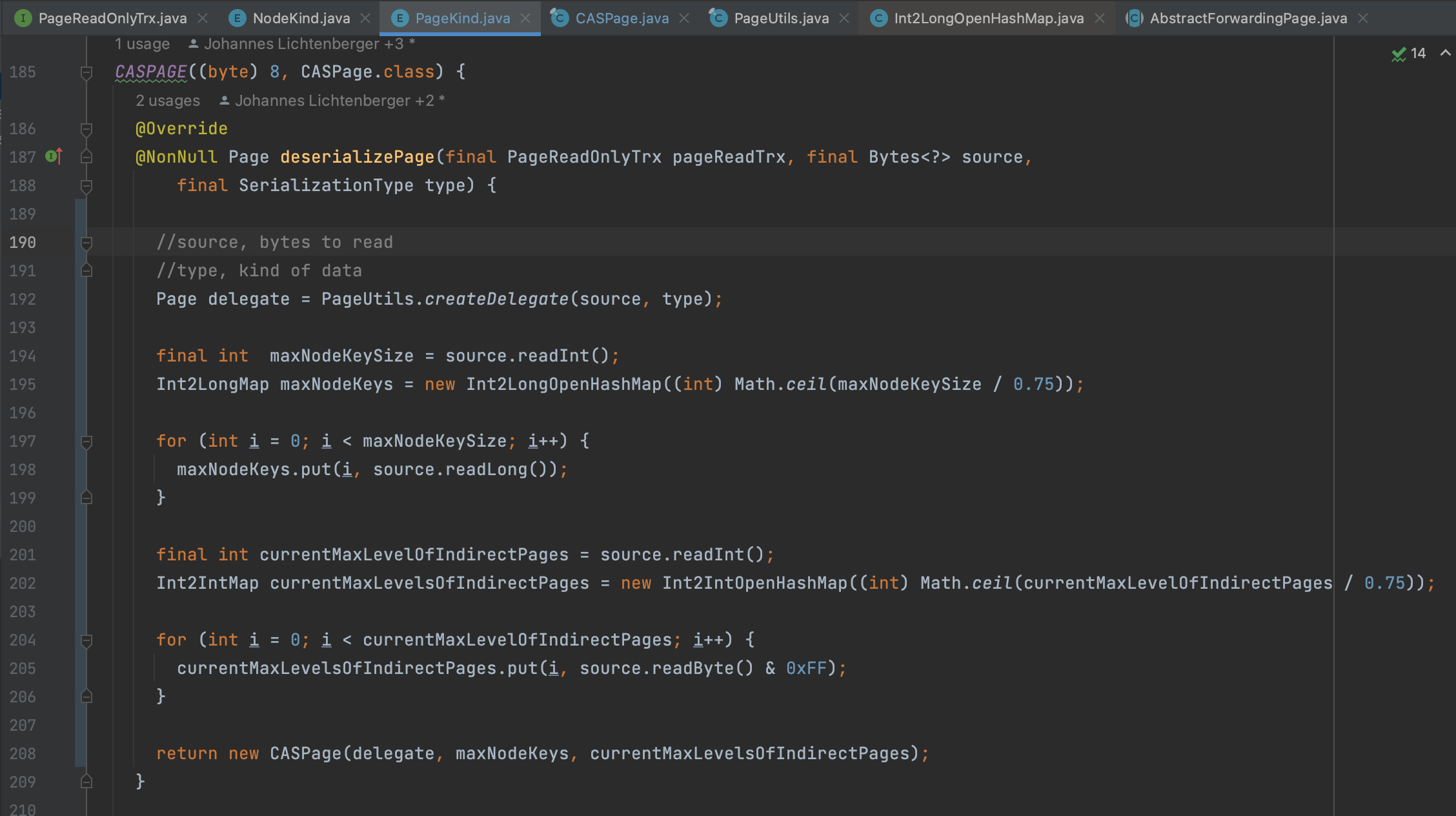 new desserialization 